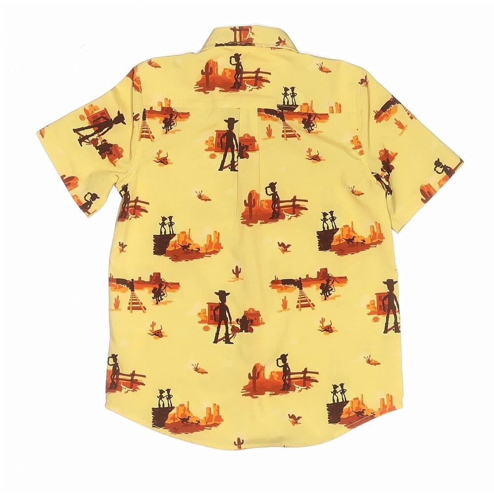 RSVLTS Toy Story Woody & Jessie Button Up Shirt Size 5 - Picture 2 of 3